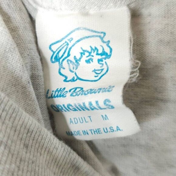 Dog Sled Racing T Shirt Mens Size Medium Vintage 90s Iditarod Made In USA - Picture 4 of 5